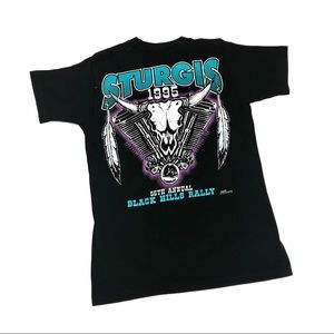 1995 Sturgis 'America Rider' Motor Shirt